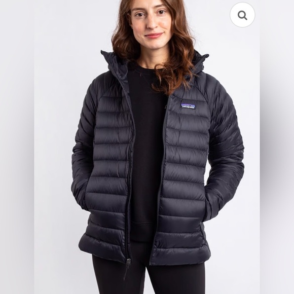 Patagonia Black Womens Puffer Jacket - Picture 1 of 8